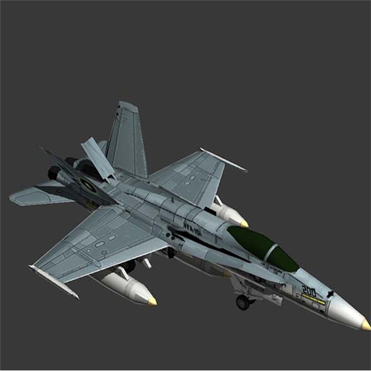 临夏县3D舰载战斗机模型